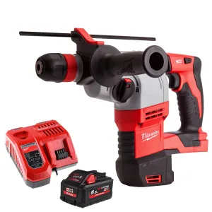 Milwaukee HD18HX-0 18V SDS  Rotary Hammer Drill with 1 x 5.5Ah Battery & Charger