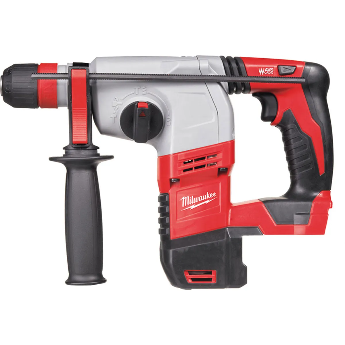 Milwaukee HD18HX-0 18V SDS  Rotary Hammer Drill with 5 Piece Drill Bit Set