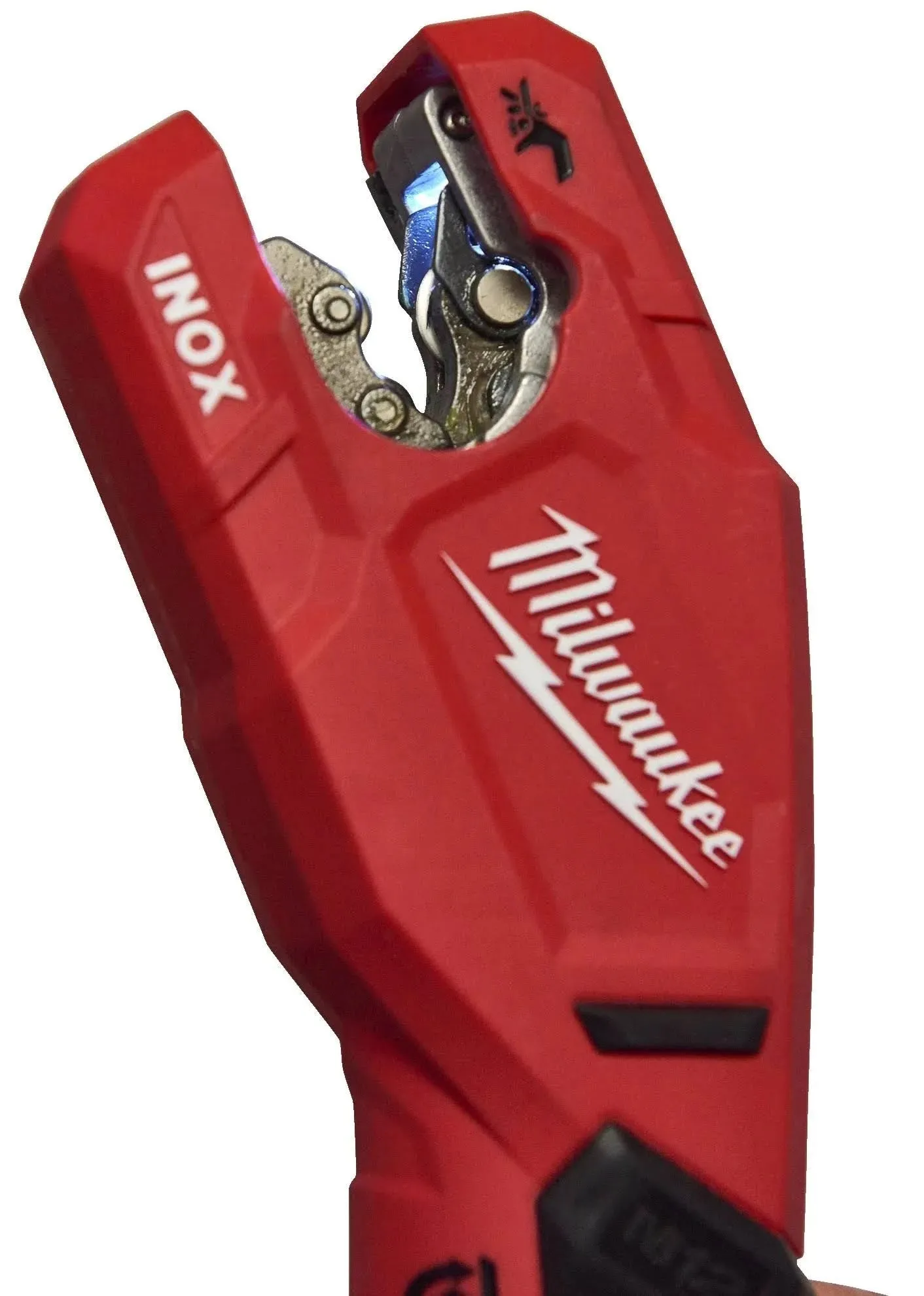 Milwaukee M12 PCSS-0 12V 12-28mm Pipe Cutter with 1 x 2.0Ah Battery Charger & Bag
