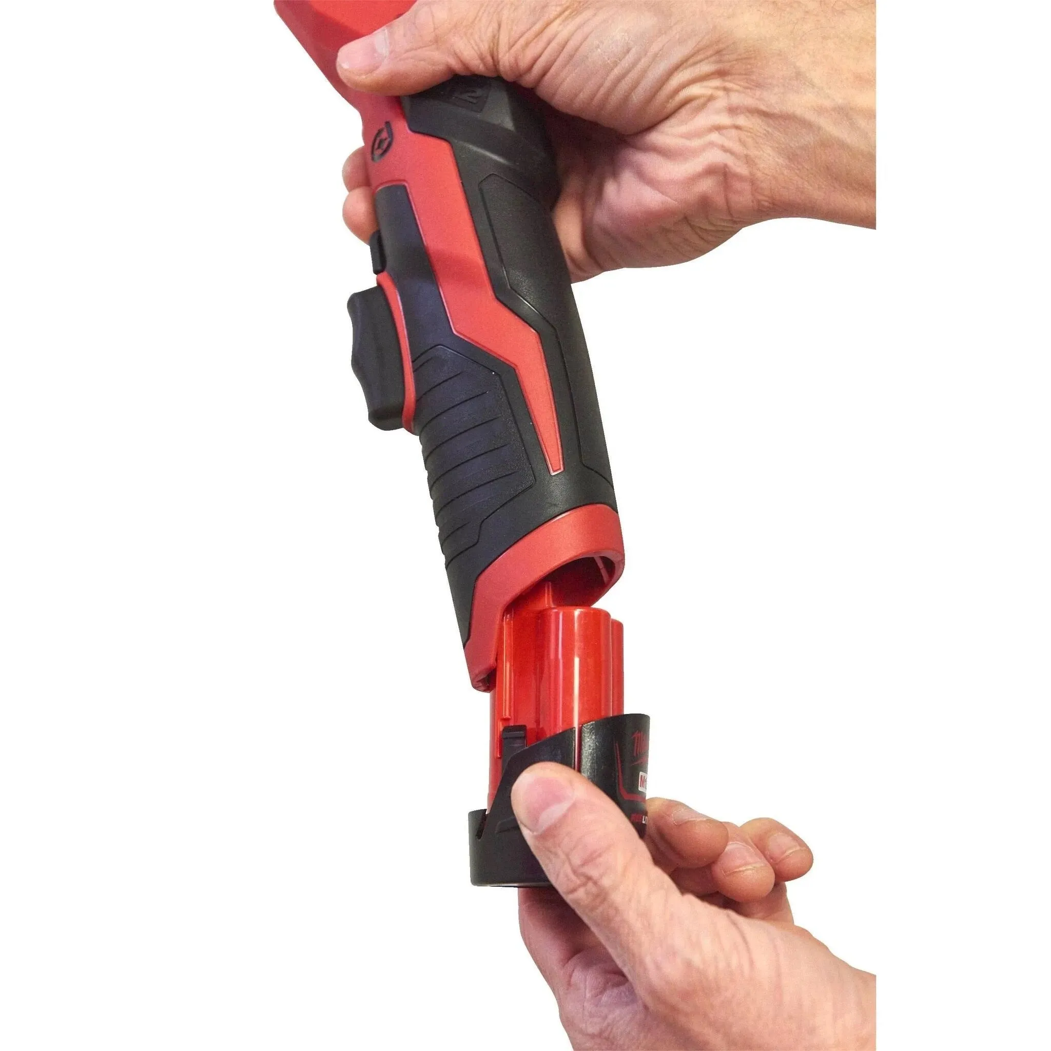 Milwaukee M12 PCSS-0 12V 12-28mm Pipe Cutter with 1 x 2.0Ah Battery Charger & Bag