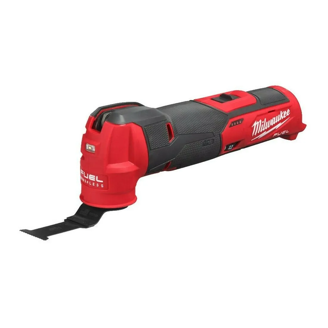 Milwaukee M12FMT-0 12V Brushless Multi Tool Body with 8 Piece Accessories Set