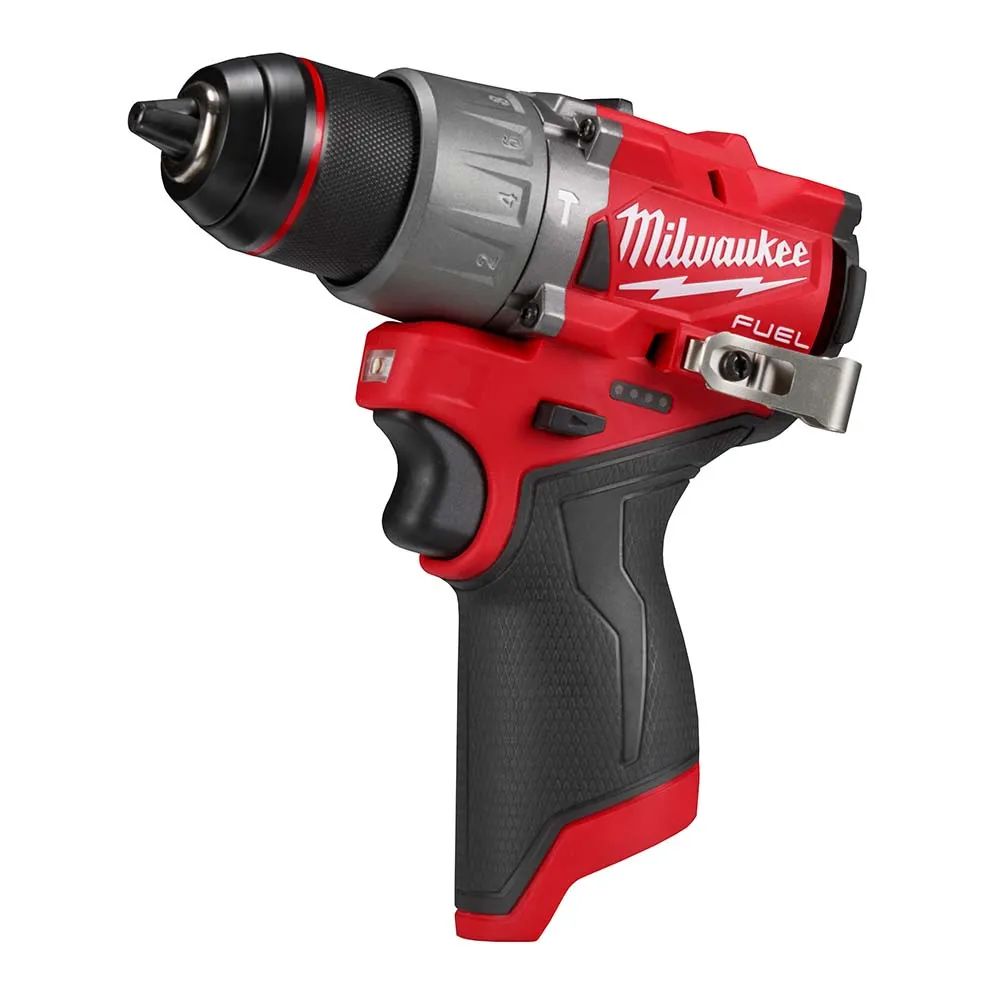 Milwaukee M12FPD2-602X 12V FUEL Brushless Combi Drill with 2 x 6.0Ah Batteries. Charger & Case 4933479871