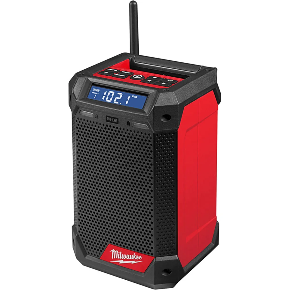 Milwaukee M12RCDAB -0 12V Radio and Charger with 5.0Ah Battery