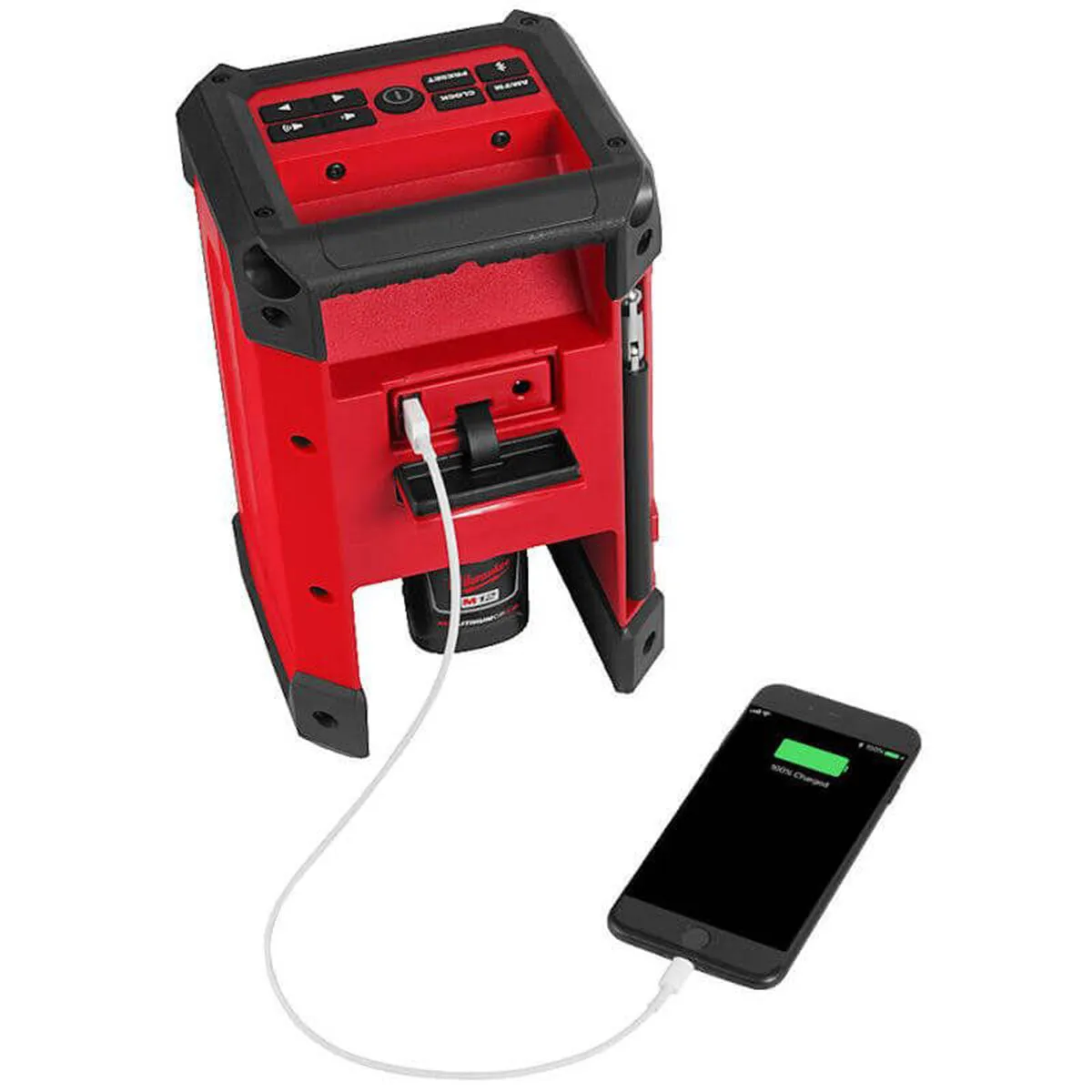 Milwaukee M12RCDAB -0 12V Radio and Charger with 5.0Ah Battery