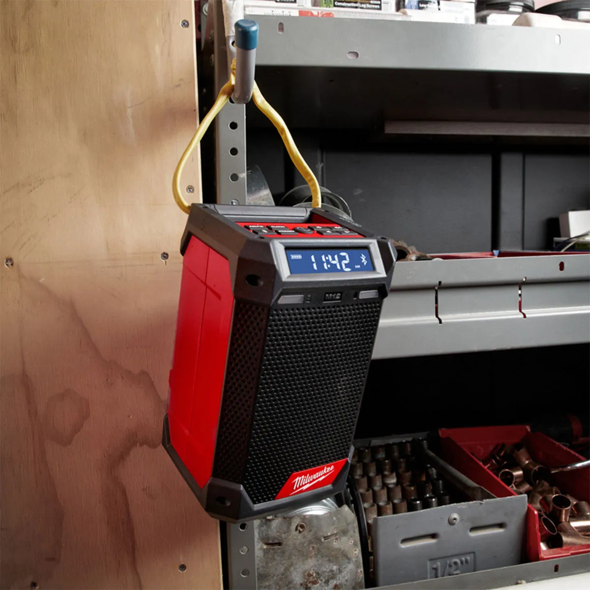 Milwaukee M12RCDAB -0 12V Radio and Charger with 5.0Ah Battery