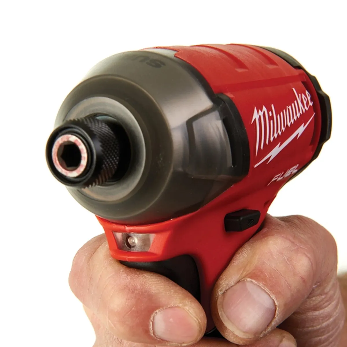 Milwaukee M18FQID-0 18V 1/4 Fuel Brushless Impact Driver with 1 x 5.5Ah Battery Charger & Bag