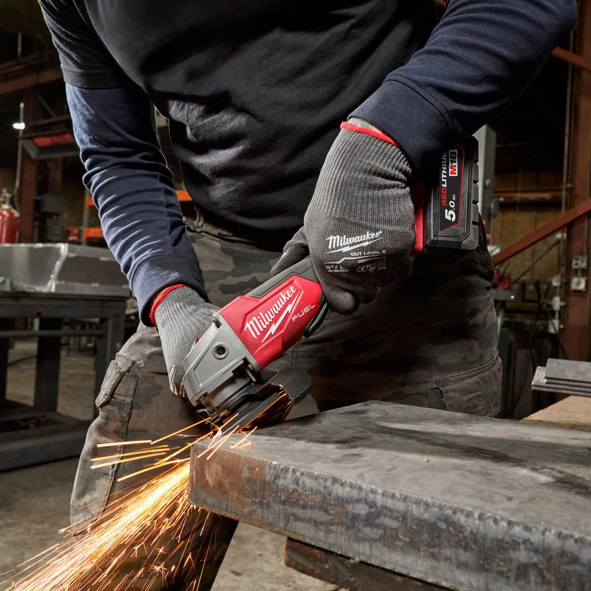 Milwaukee M18FSAG115X-0 Fuel 18V Brushless 115mm Angle Grinder Body Only 4933478772