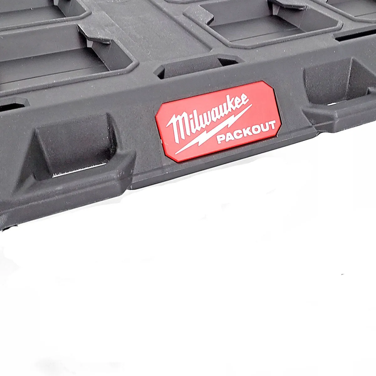 Milwaukee Packout Flat Trolley with 2 Drawer Tool Box