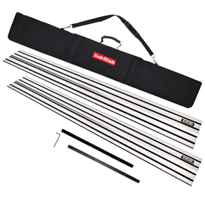 Plunge Saw Accessories 2 x 1.5m Guide Rail with Connector & Bag for Dewalt DWS520. DCS520N