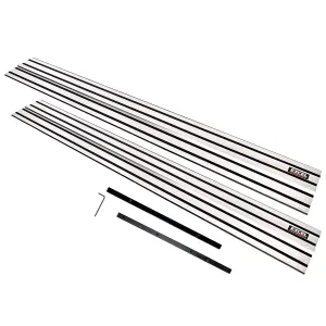 Plunge Saw Accessories 2 x 1.5m Guide Rail with Connector Bars for Dewalt DWS520. DCS520N