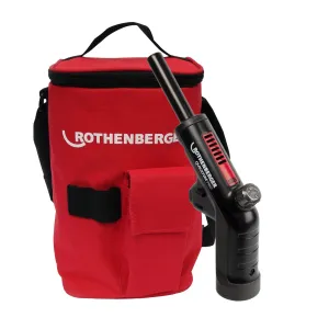 Rothenberger Quickfire Pro Series Cool Tip Burner Blow Torch with Hot Tool Bag