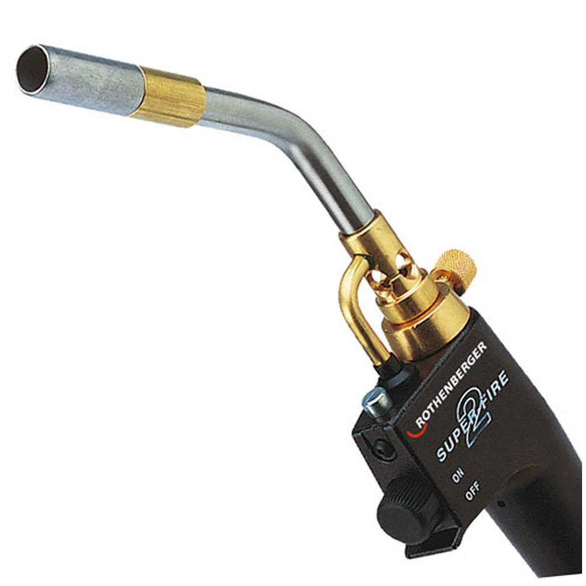 Rothenberger SuperFire 2 Gas Blow Torch 35644X With 1.5m Torch Extension Hose & Hot Tool Bag
