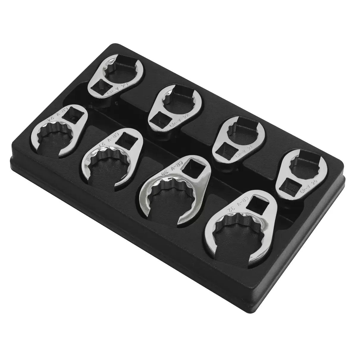 Sealey AK5981 Premier Crow's Foot Spanner Set 1/2Sq Drive 8pc