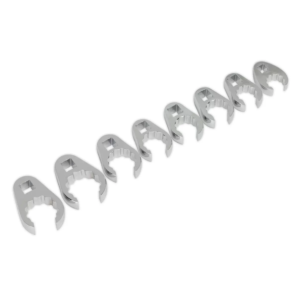 Sealey AK5981 Premier Crow's Foot Spanner Set 1/2Sq Drive 8pc