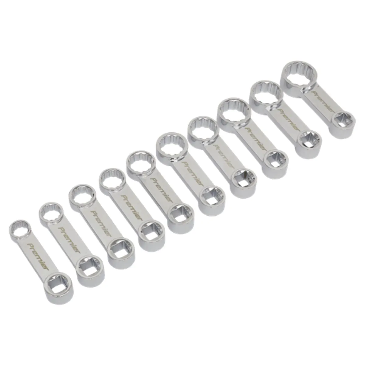 Sealey AK59895 3/8Sq Drive Torque Adaptor Spanner 10pc Set