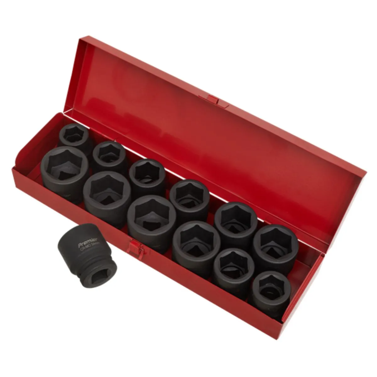 Sealey AK686 3/4Sq Drive Impact Socket Set 13pc