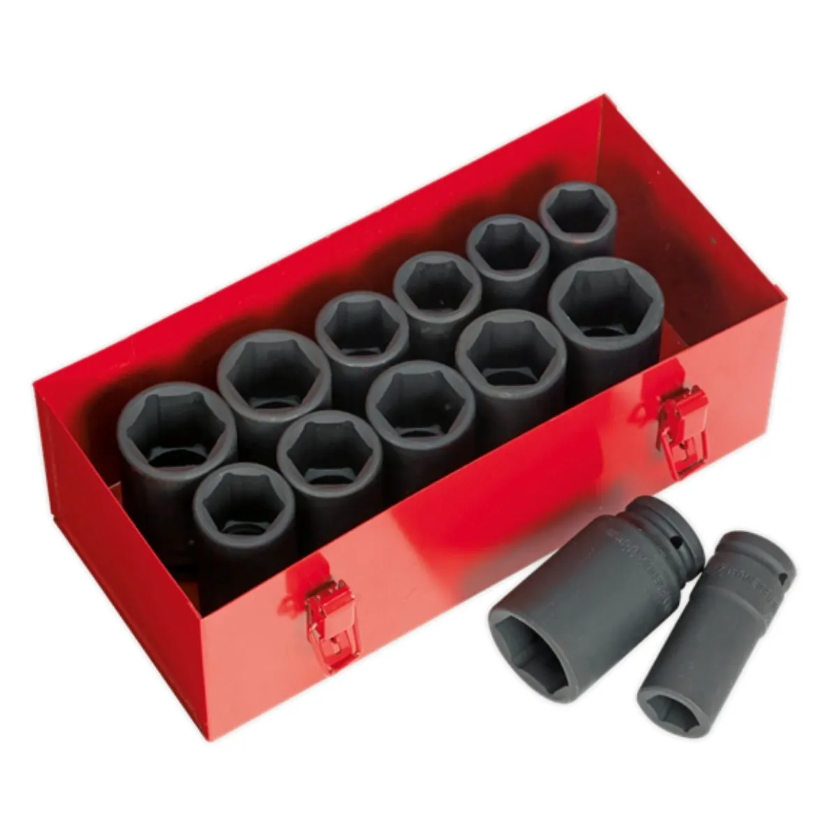 Sealey AK687 3/4Sq Drive Deep Impact Socket Set 13pc