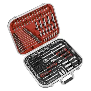 Sealey AK7982 Socket Set 216pc 1/4. 3/8 & 1/2Sq Drive