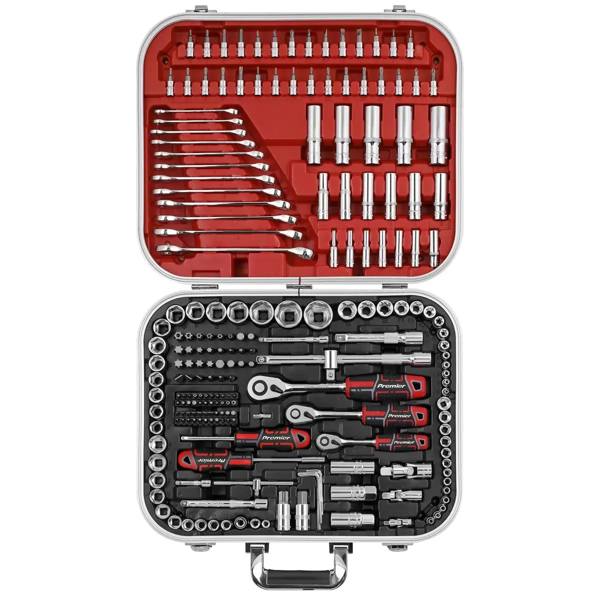 Sealey AK7982 Socket Set 216pc 1/4. 3/8 & 1/2Sq Drive