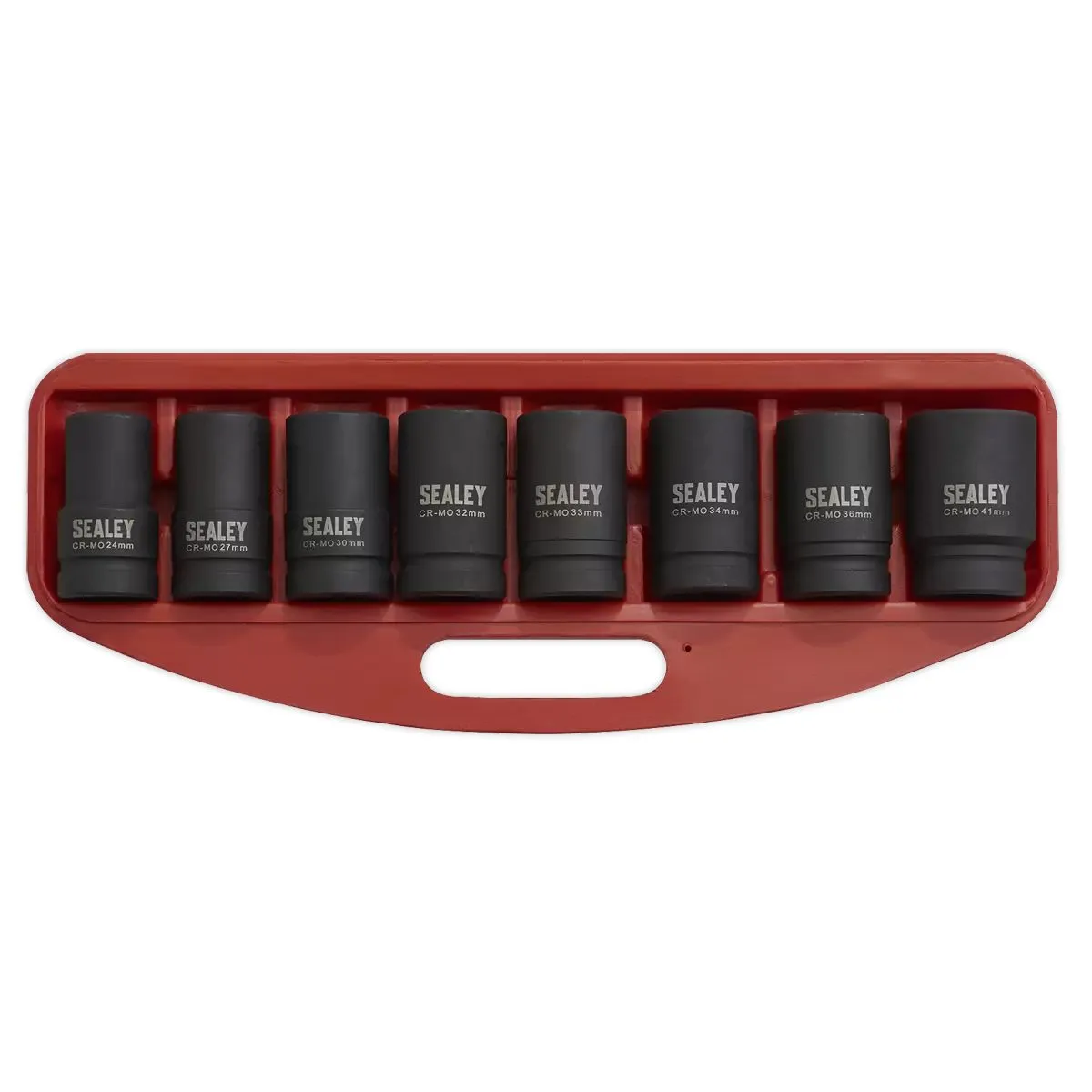 Sealey AK888M Impact Socket Set 8pc Deep 1Sq Drive
