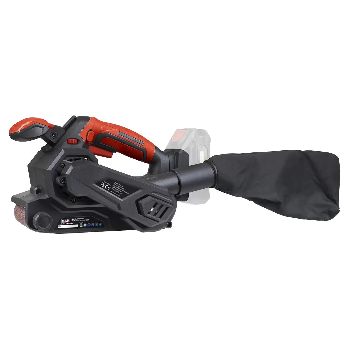 Sealey CP20VBSKIT 20V Cordless Belt Sander Kit -2 Batteries