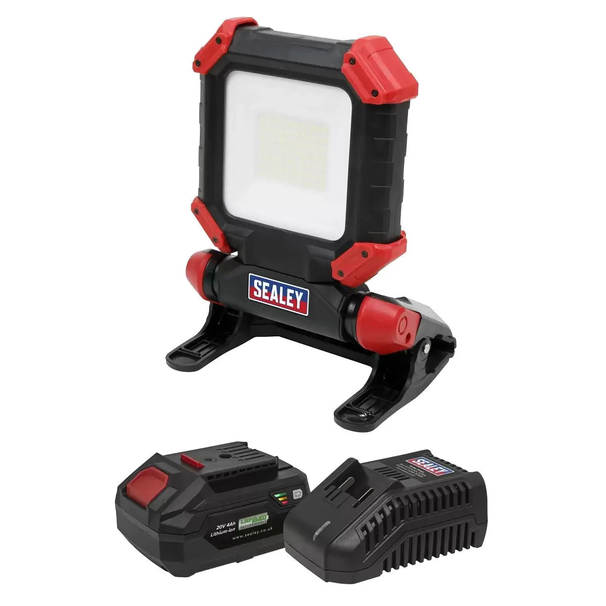 Sealey CP20VCLKIT1 20V SMD LED Work Light Kit With Battery & Charger
