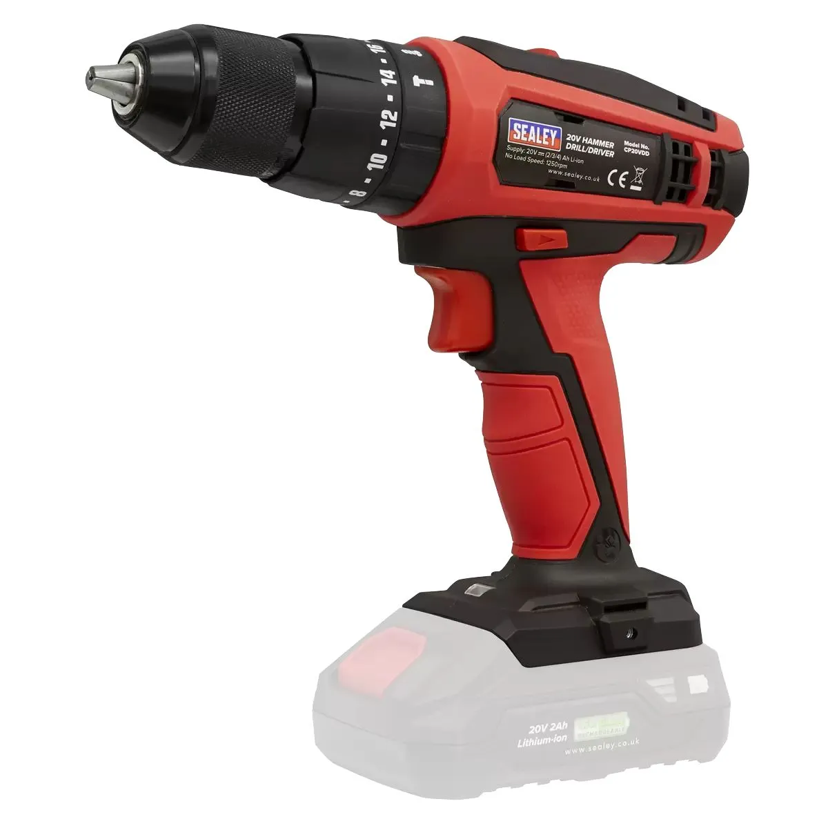 Sealey CP20VCOMBO13 5x20V Cordless 5 Tool Combo Kit -2 Batteries
