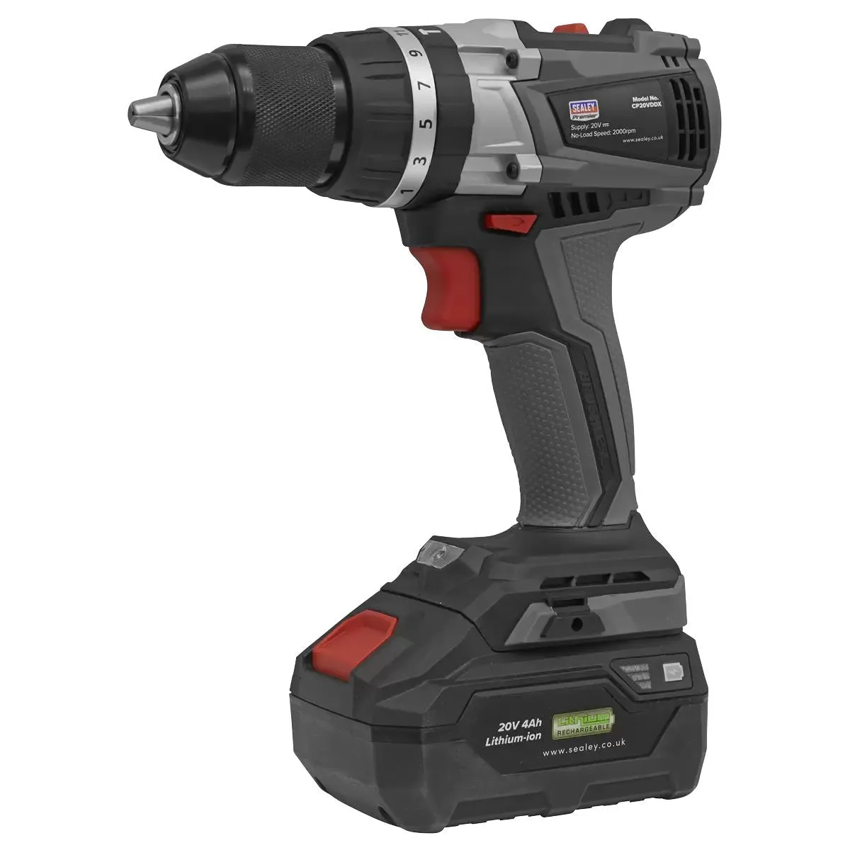 Sealey CP20VDDX 20V Brushless 13mm Combi Drill Body Only