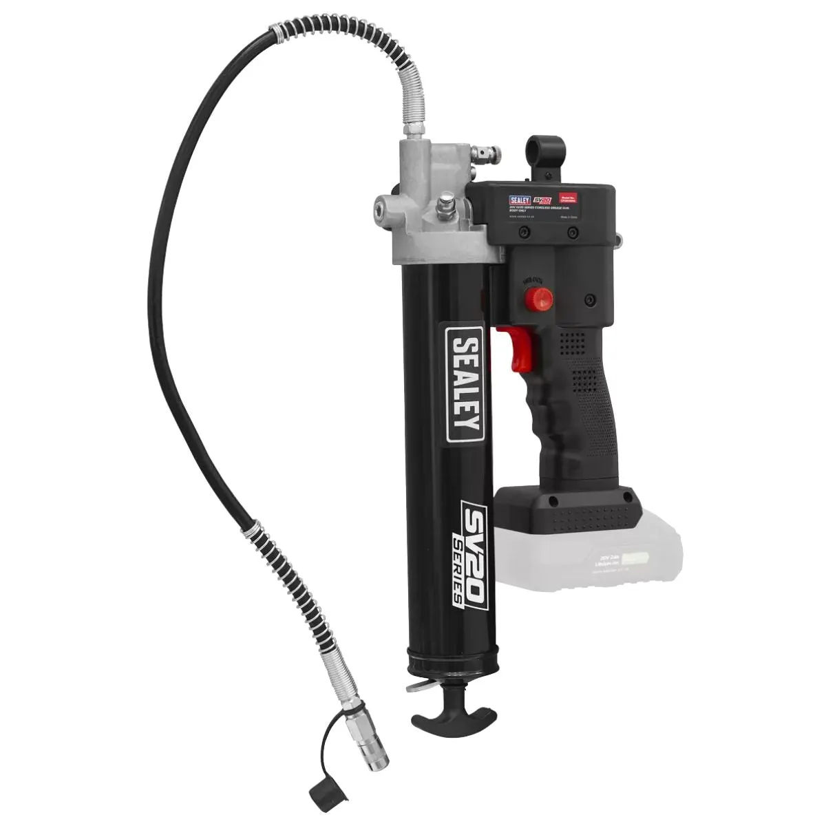 Sealey CP20VGRGKIT1 Grease Gun Kit 20V/2Ah