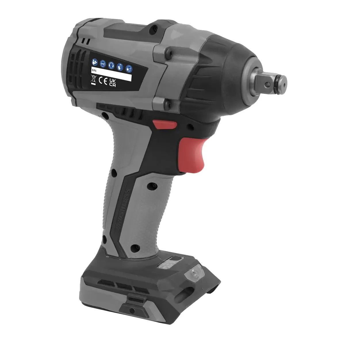 Sealey CP20VIWX 20V Premier 1/2Sq Drive Brushless Cordless Impact Wrench Body Only