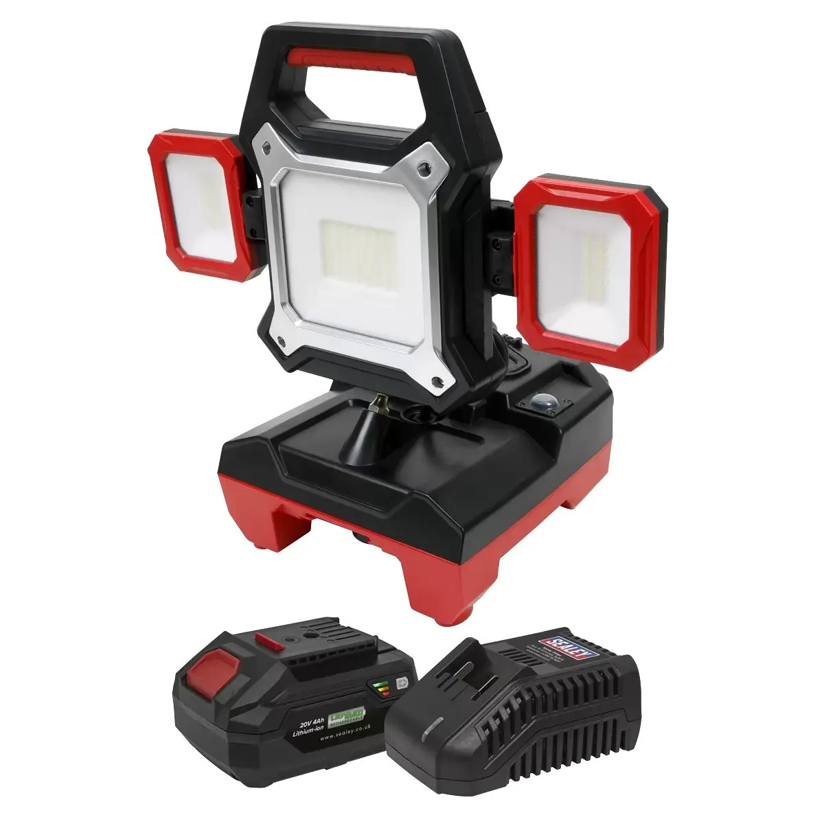 Sealey CP20VWLKIT1 Cordless/Corded 2-in-1 Work Light Kit With Battery & Charger