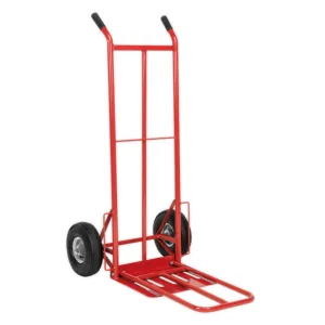 Sealey CST990 Folding Sack Truck 250kg with Pneumatic Tyres