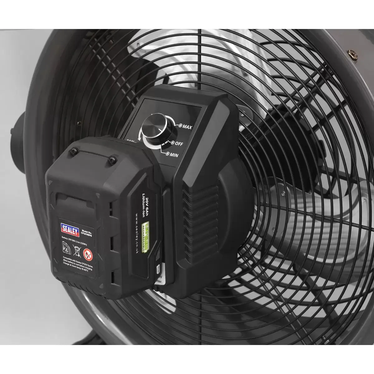 Sealey HVD16CCOMBO 16 High Velocity Drum Fan 20V/230V