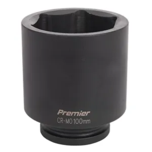 Sealey IS1100D 1 Sq Drive Deep Impact Socket 100mm