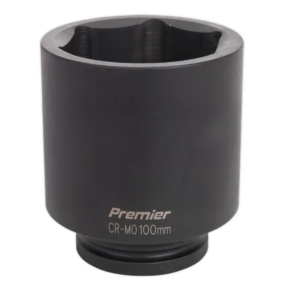 Sealey IS1100D 1 Sq Drive Deep Impact Socket 100mm