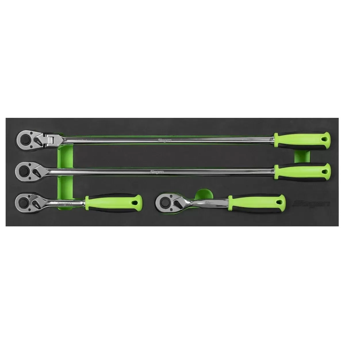 Sealey S01231 Ratchet Wrench Set 4pc 1/2Sq Drive
