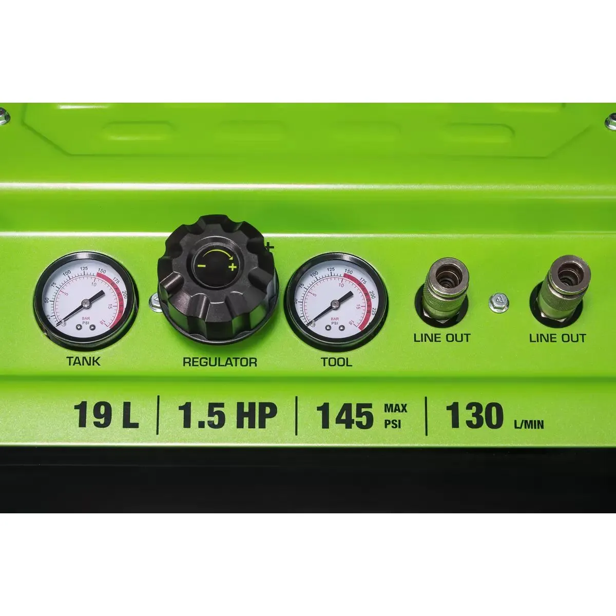 Sealey SAC1900 19L Oil-Free Air Compressor 1.5HP Direct Drive for Powerful. Quiet Performance
