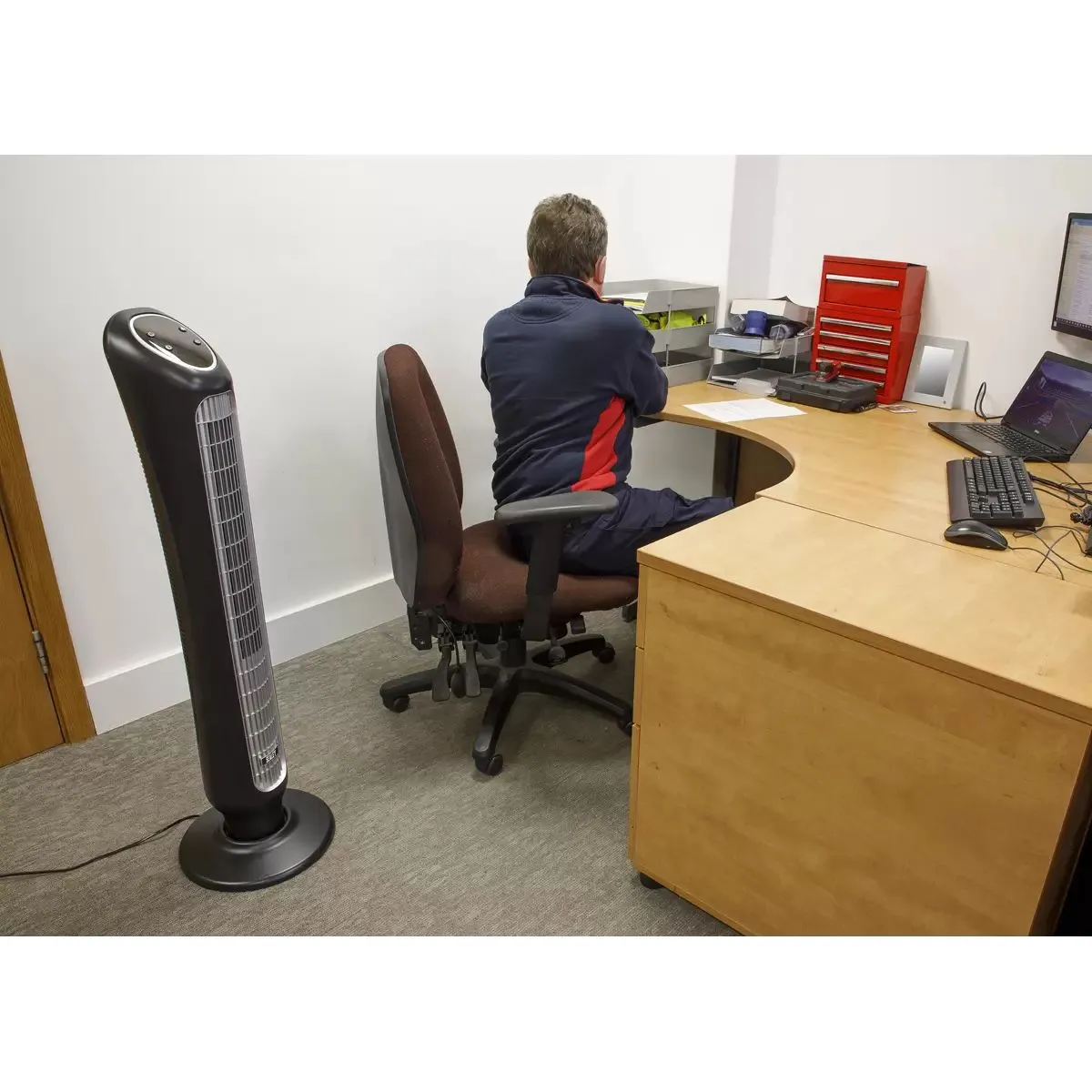 Sealey STF43Q 43 Quiet High Performance Oscillating Tower Fan