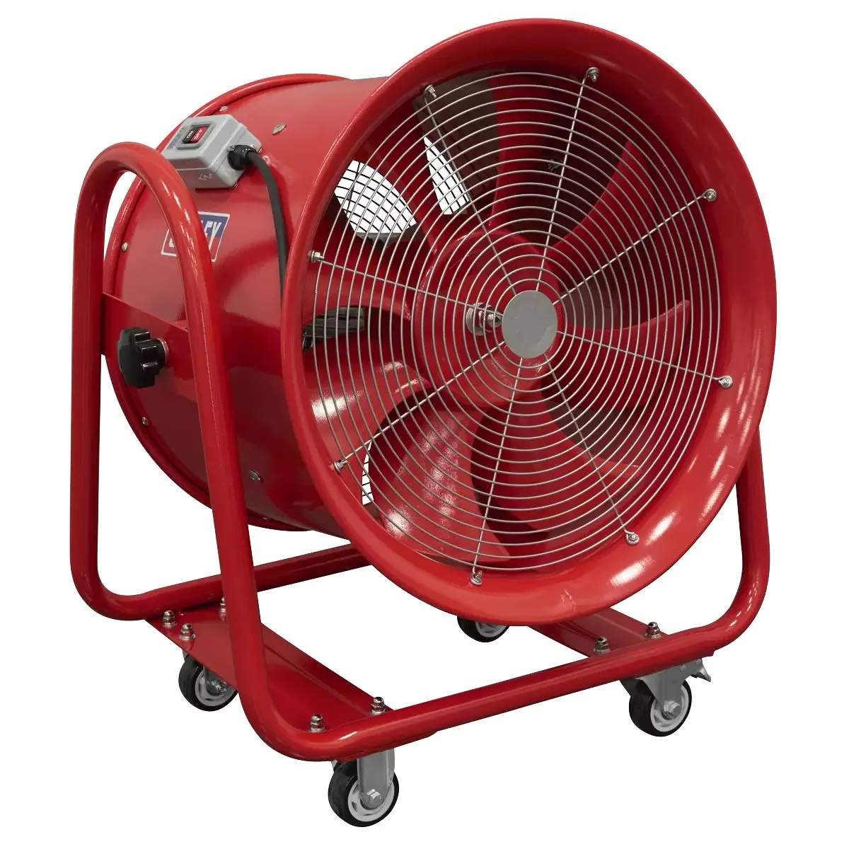 Sealey VEN500 Portable Ventilator 500mm with 5m Ducting for Efficient Air Circulation 230V/1100W