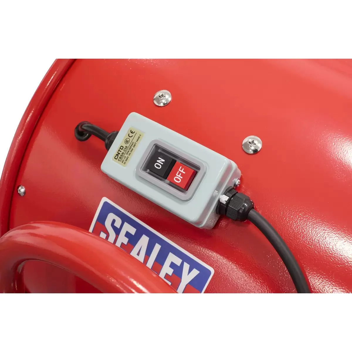 Sealey VEN500 Portable Ventilator 500mm with 5m Ducting for Efficient Air Circulation 230V/1100W