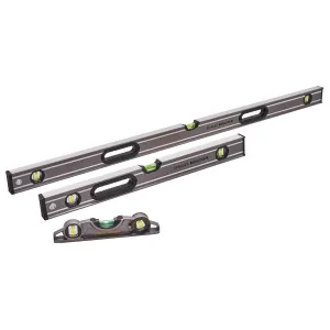 Stanley FatMax 3 Piece Extreme Level Set Precision Tool XMS24LEVSET