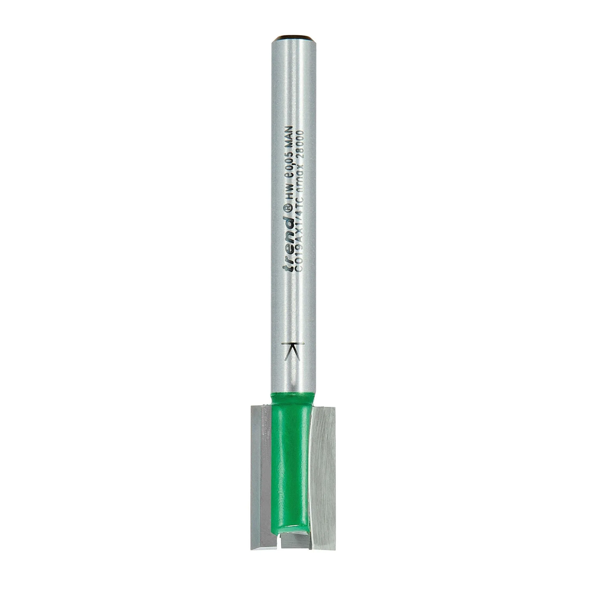 Trend 1/4 Two Flute Cutter 12mm C019AX1/4TC