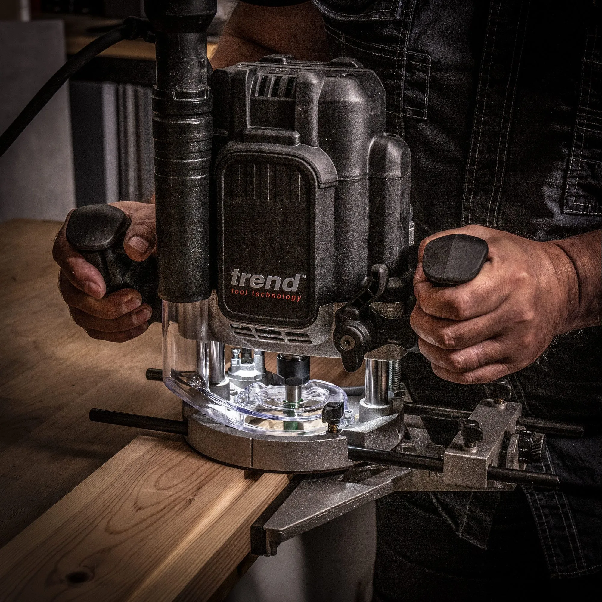 Trend T12EK 1/2 Plunge Router 240V with 35 Piece Set