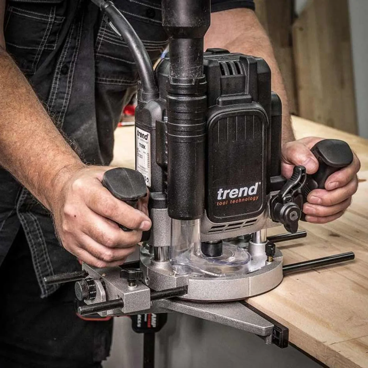 Trend T12EK 1/2 Plunge Router 240V with 35 Piece Set