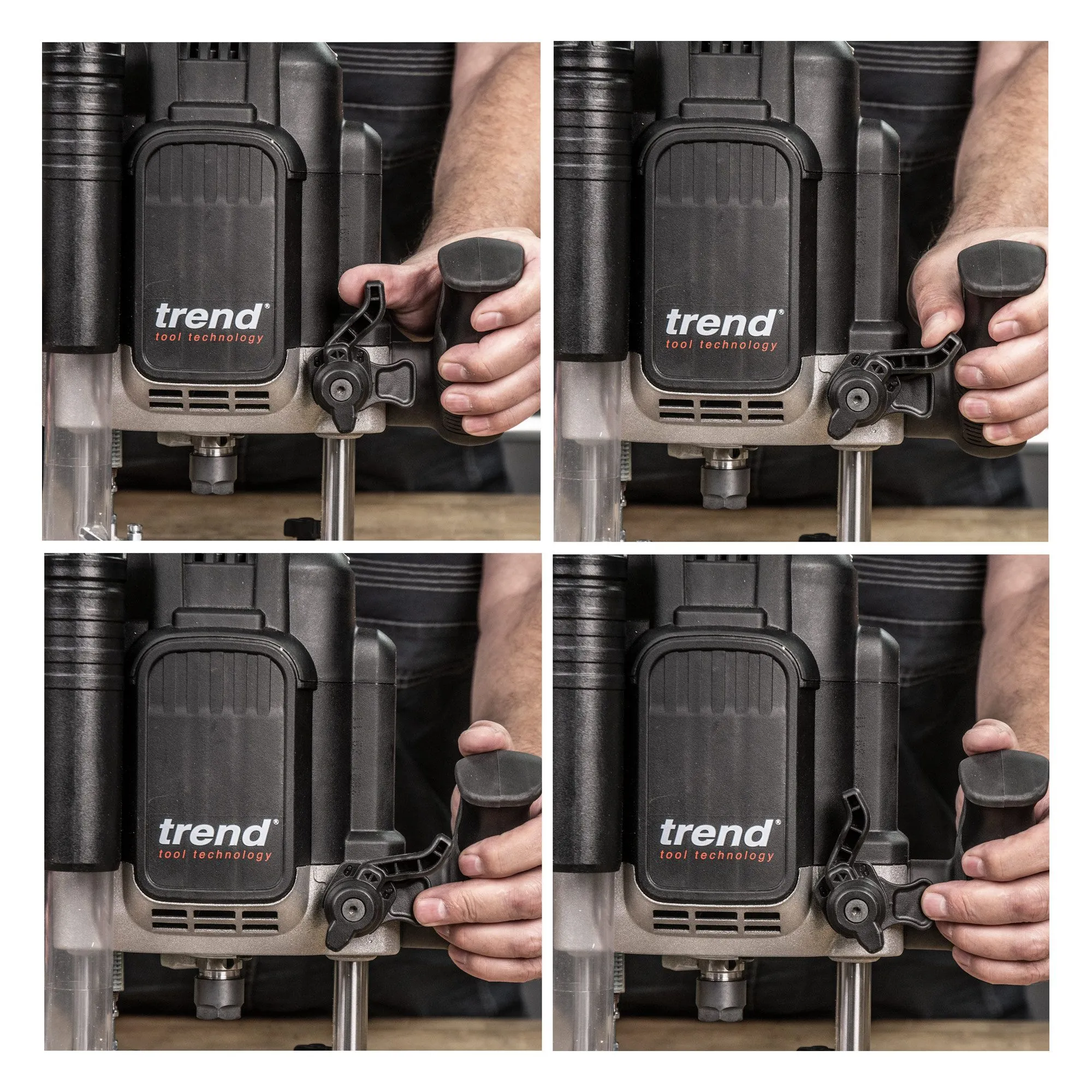 Trend T12EK 1/2 Plunge Router 240V with 35 Piece Set