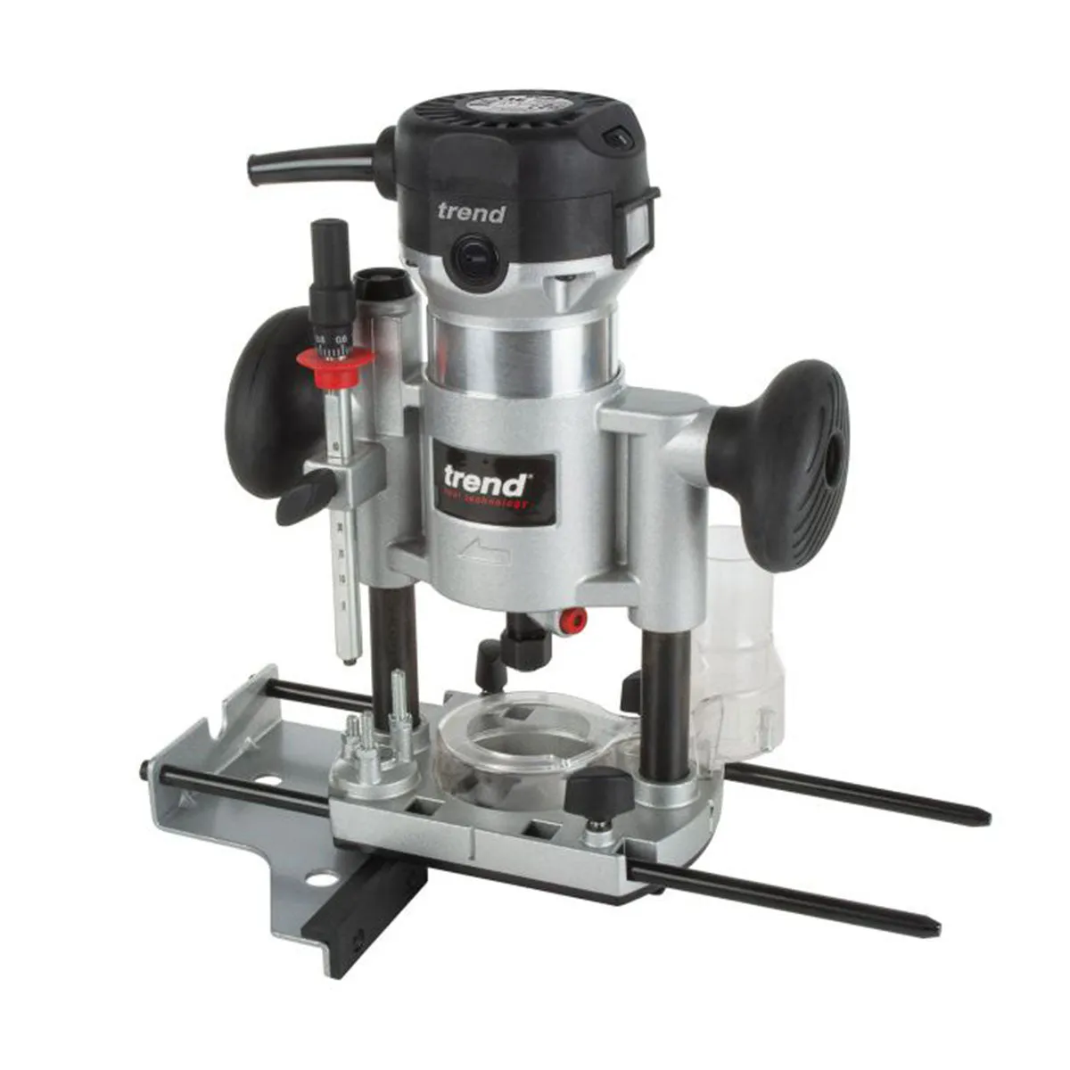 Trend T1EPS 1/4 Trim & Plunge Router Kit 240V/710W with 12 Piece Cutter Set
