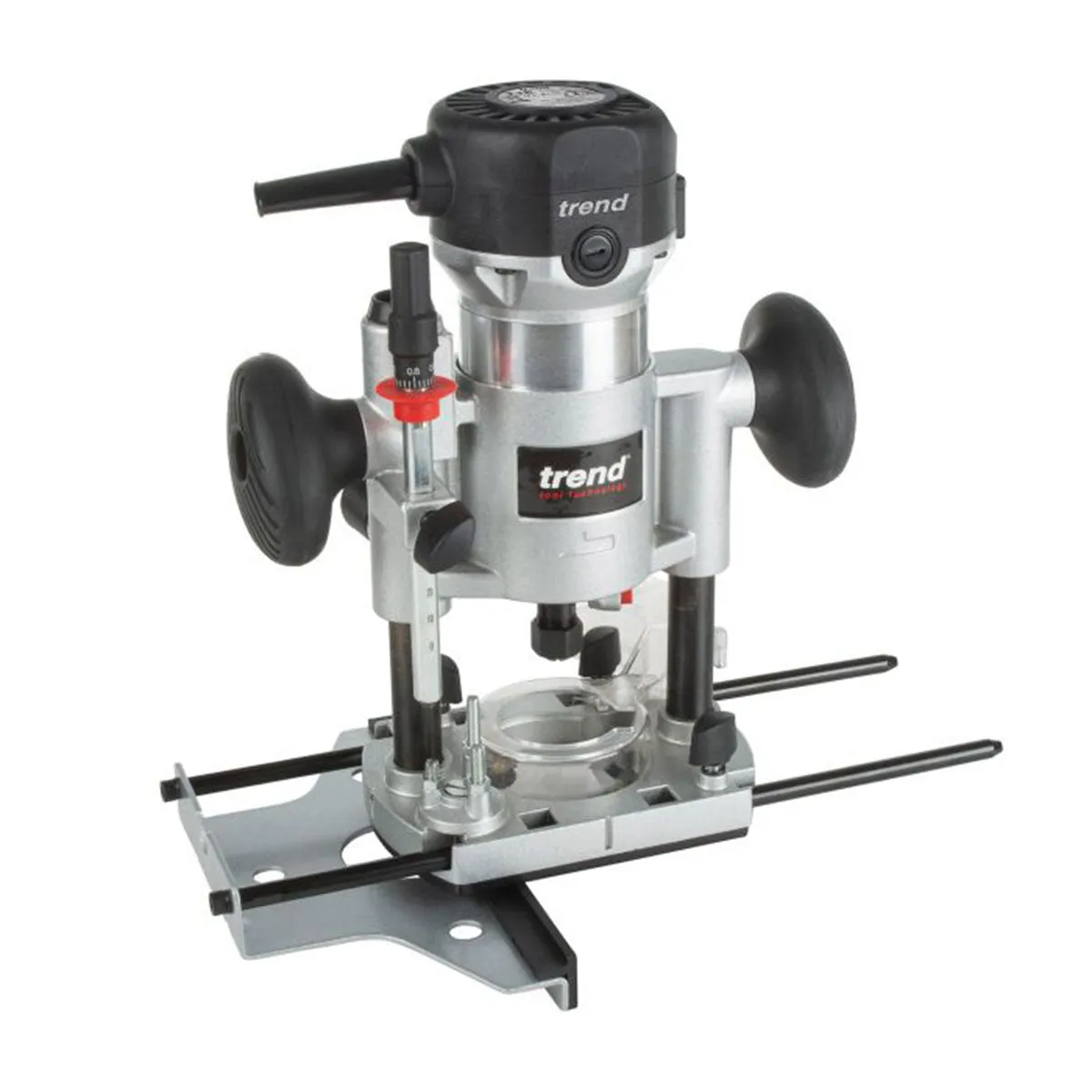Trend T1EPS 1/4 Trim & Plunge Router Kit 240V/710W with 12 Piece Cutter Set