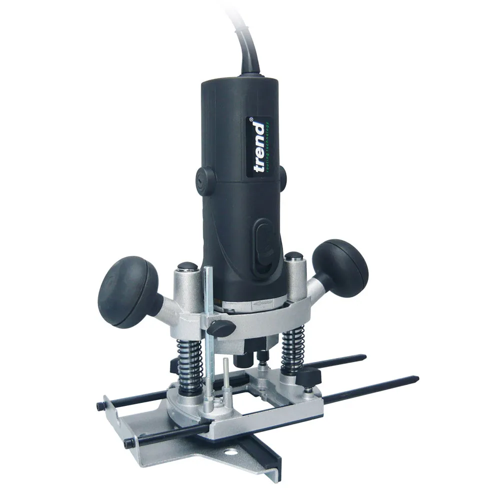 Trend T4ELK 1/4 Variable Speed Router 110V 850W with 12 Piece Cutter Set