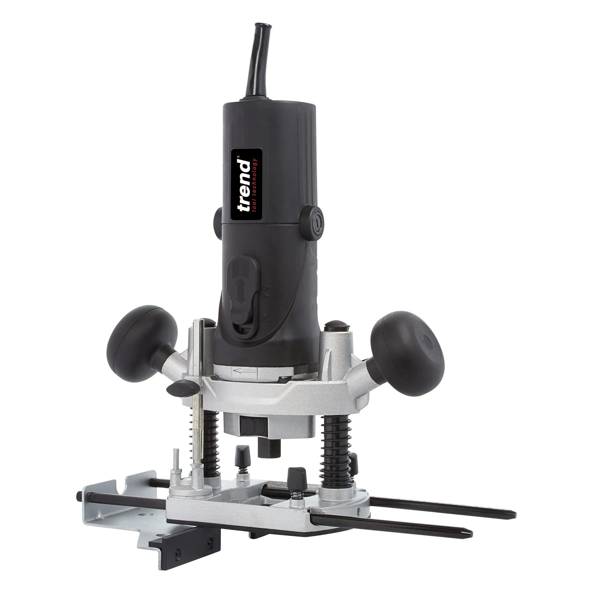 Trend T4ELK 1/4 Variable Speed Router 110V 850W with 12 Piece Cutter Set