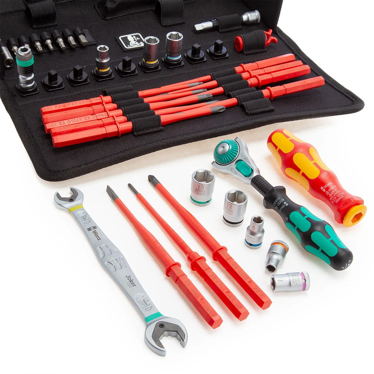 Wera Kraftform Kompakt W 1 Maintainance Screwdriver Kit 35 Piece WER135926